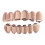 Removable Top and Bottom Dental Grill Set for Comfortable 5
