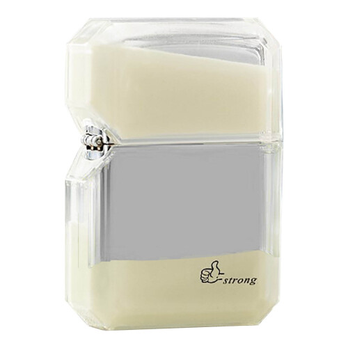 Briquet coupe-vent phosphorescent à motif sable mouvant 1