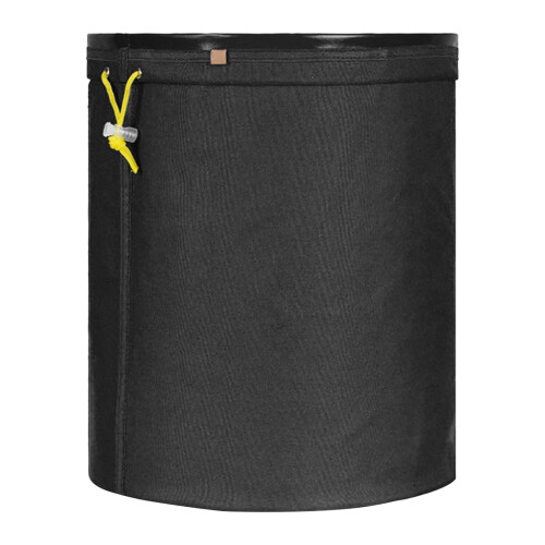 Uioepy 5-Gallon Filter Bag, Black – Compatible with Coffee, Herbal, Soymilk, Grape Liquid; Full-Screen, Drawstring, Bubble Design 1