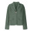 Damen-Leinenblazer, grün, leichte Freizeitjacke 3