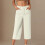 Women's Khaki Capri Pants with Pockets Size 2XL 3