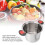 304 Stainless Steel Pressure Cooker 7L Explosion-Proof 3
