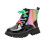 Botas cortas de color liso para niños 2