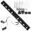 TV Wall Mount Bracket Black 1 Set 8