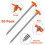 Tent Stakes Heavy Duty Galvanized 20-Pack 2