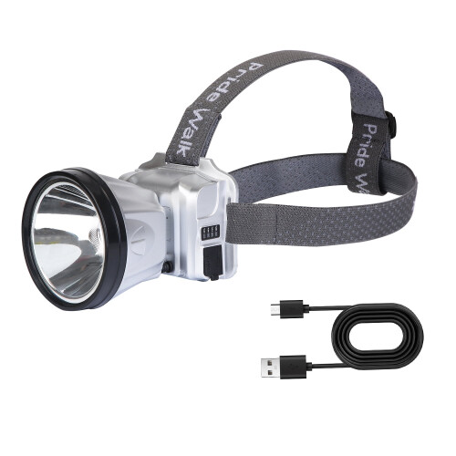 Linterna frontal LED recargable 90000L 3 modos IP31 2