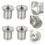 Keskiötappisarja 6, 8, 10, 12 mm, 4 kpl 7