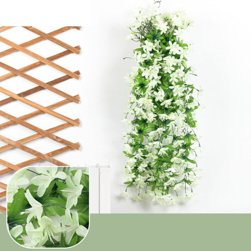 Videiras artificiais suspensas de 80 cm (31,5 polegadas) para decoração de casamentos e casa. 1