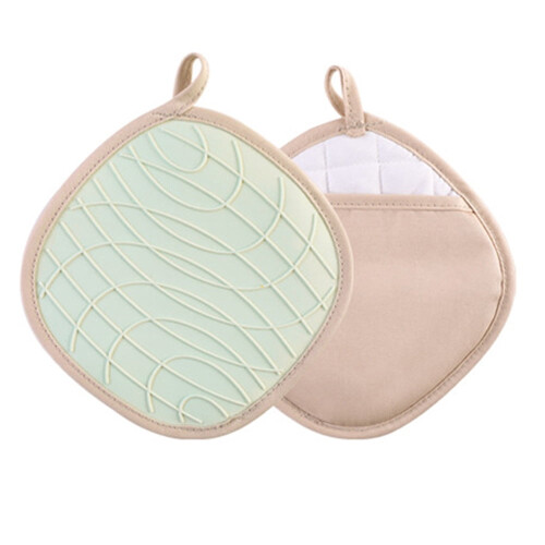 Silicone Pot Holders with Pockets Heat-Resistant Non-Slip 1
