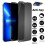 iPhone13 Integritetsskärmskydd Härdat glas 2-pack 8