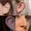 Δαχτυλίδι Septum από ανοξείδωτο ατσάλι 16g7mm χρυσό 4