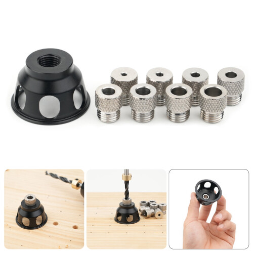 Aluminum Hole Puncher Locator Jig for Woodworking 1