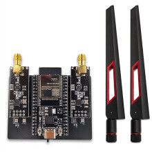 Carte de Développement DevKitC + Module NRF24L01 PA LNA 2.4GHz Prend en Charge Wifi, , Bloqueur de Signal et Antenne Améliorée