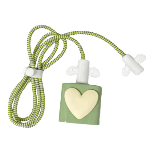 Charging Cable Protector Case Green 2