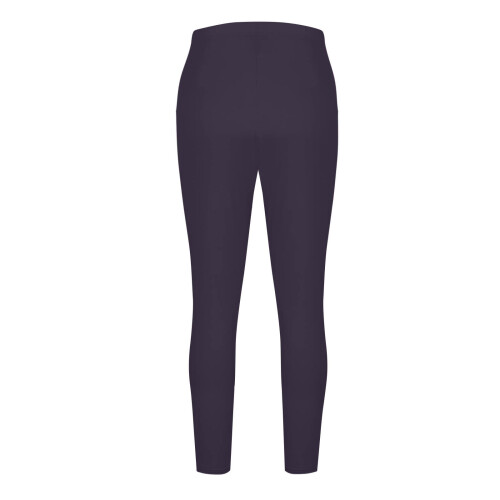 Navy Plus Size Women's Pants with Pockets Elastic Waist 2