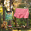Palm Leaves Clothespin Storage Bag Reusable 2 pcs 3