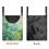 Clothespin Storage Bag Palm Leaves Reusable Large Opening 7