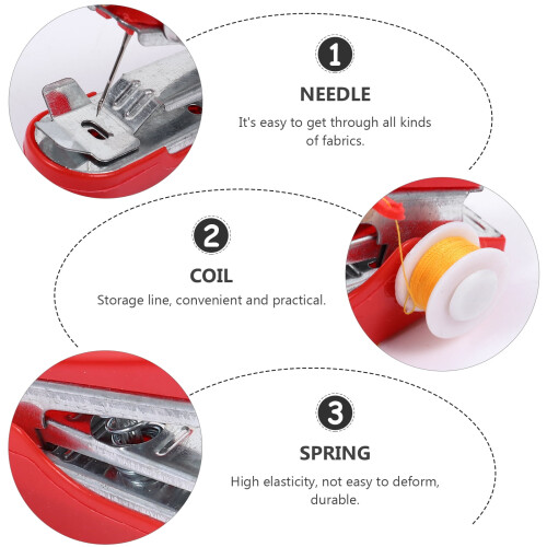Portable Sewing Machine Handheld 2 Pcs 2
