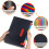 A4 Plastic Accordion Folder Organizer 24 Pcs 3