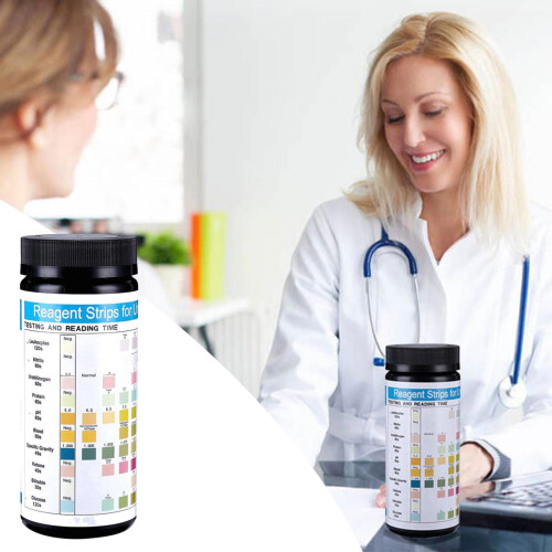 Urine Ketone Test Strips URN-10T 2 Pcs 1