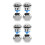 Modern Wired Doorbell Button Replacement 8 pcs 8