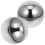 Stainless Steel Baoding Balls Silver 2 pcs 5