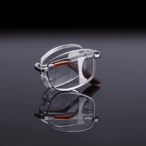 Lesebrille mit Blaulichtfilter 2.0x, faltbar, Metall 1
