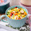 Microwavable Ceramic Soup Bowl with Handle and Lid 30.4 oz 2
