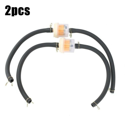 Gasoline Filter 2 x 6 mm for Car Motorcycle Scooter Quad 2