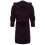Women's Hooded Terry Cloth Bathrobe Purple Lightweight Soft 4
