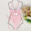 Women's Polyester One-Piece Swimsuit Breathable 6