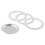 Espresso Moka Pot Filter with 3 Sealing Rubber Rings 4