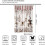 Rustic Coffee House Kitchen Curtains 2 Panels 42x63 inch 2