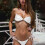 Women's Bikini Set with Push-Up Fixed Cups and Criss-Cross 2