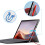 Cabo de carregamento rápido Type-C compatível com Microsoft Surface Pro 3, 4, 5, 6 e 7. 5