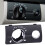 Black Headlight Switch Panel Cover for Mercedes-Benz W211 4