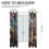 Crystal Cat Blackout Curtains Watercolor Pattern Grommet 2