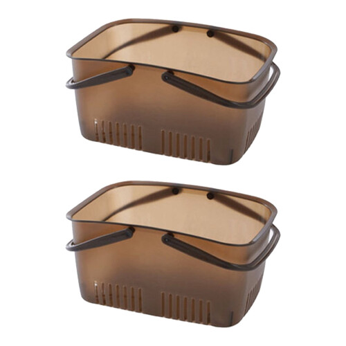 Panier de douche portable avec poignées (2 pièces) 2