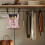 Snowman Clothes Pins Bag Floral Hanging Organizer with Snap 4