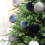 Velvet Christmas Balls 80MM 12PCS Light Blue White Dark 3