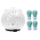 Cat Grooming Head Cover Breathable Anti-Bite Transparent 2
