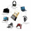 Mini Bluetooth-adapter USB2.0CSR4.0 lydmottaker 4