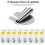 Spiral Edge Roller for Sewing Machine 8 pcs 6