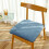 Gel Memory Foam sædehynde ortopædisk 18x18 tommer 4