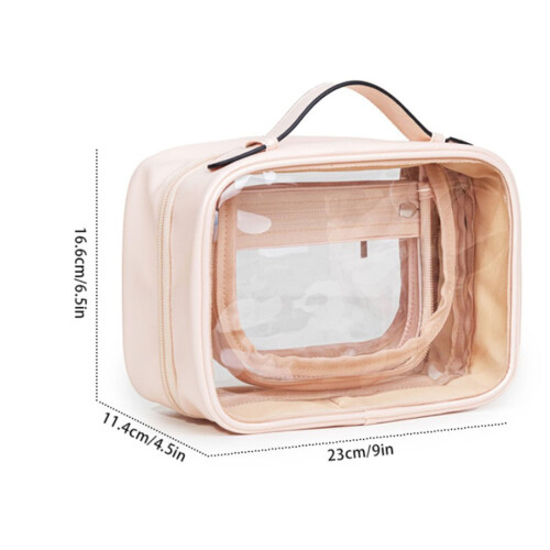 Borsa organizer per trucchi, portatile e ideale per i viaggi. 1