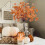 Silk Eucalyptus Branches Fall Decor 4 pcs 2