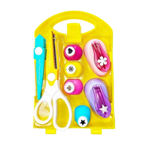 Kids Craft Punch Set with Embossing Shapes 1