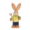 Handmade woven straw bunny craft kit Easter decoration 3