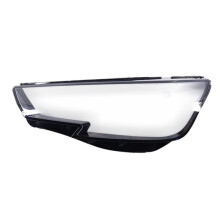 Car Left Front Headlight Glass Light Transparent Lampshade Lamp Shell Headlight Cover Len for A4 B9 2016-2018