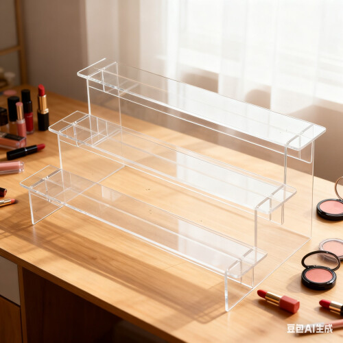 Acrylic Ladder Rack Transparent Sleek Design25Layers 1